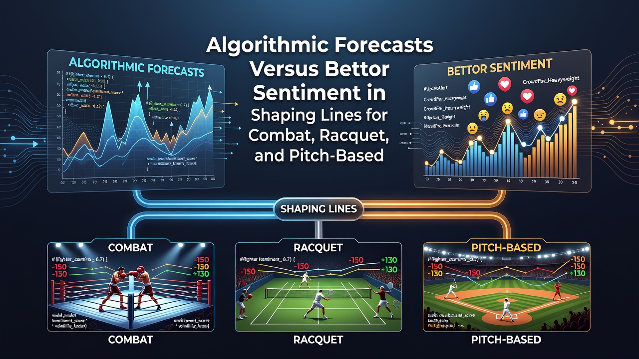 Bettor sentiment metrics displayed alongside live odds adjustments for racquet and pitch-based sports