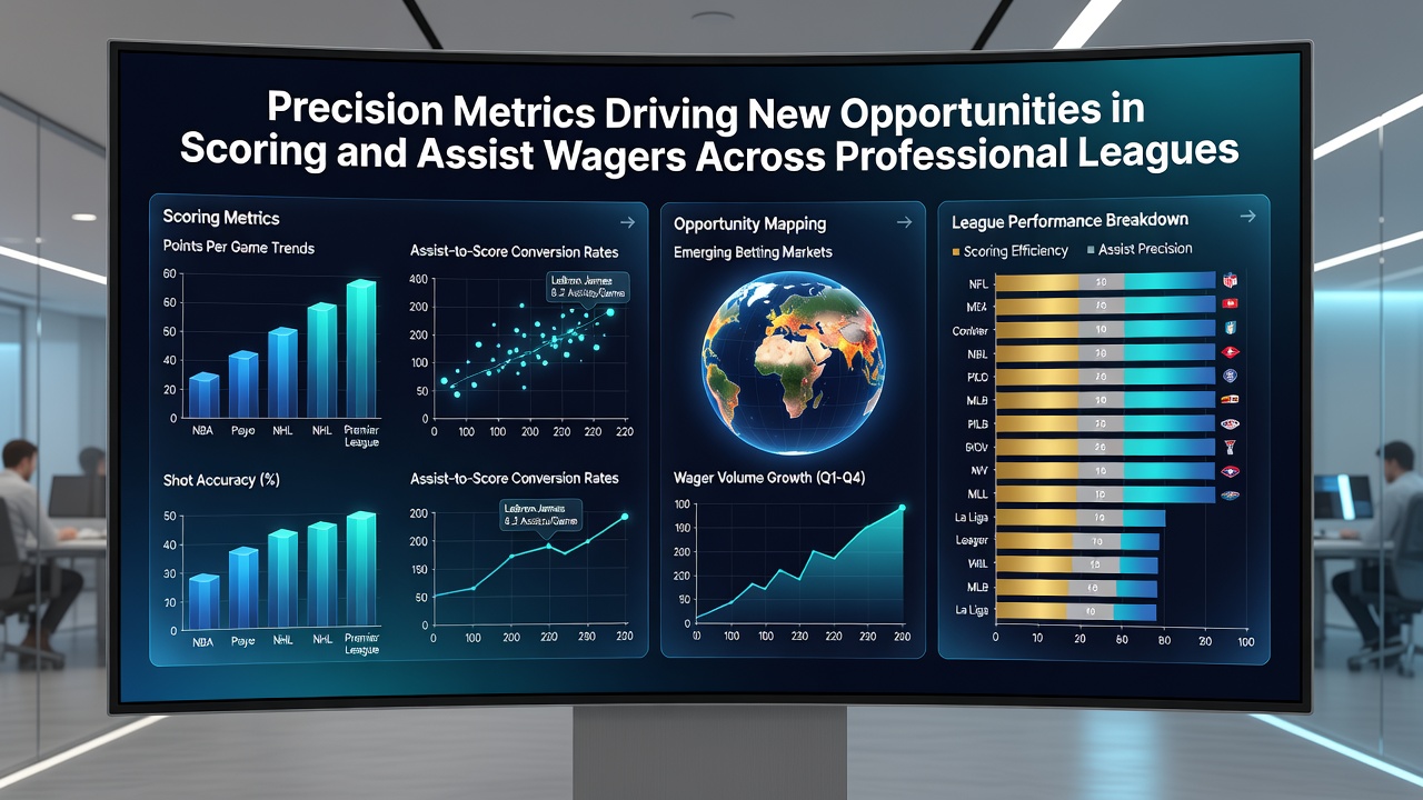 Live sports analytics interface showing scoring and assist probability models during an NBA game