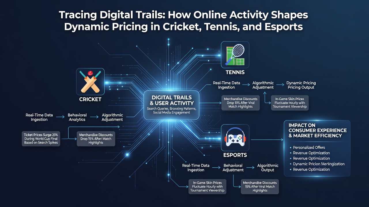 Diagram of how social media mentions and search data feed into tennis and esports odds engines